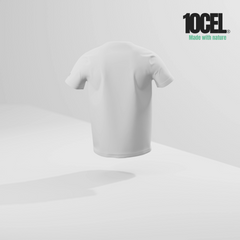10CEL Ronde Hals T-Shirt White - (Pack of 4)