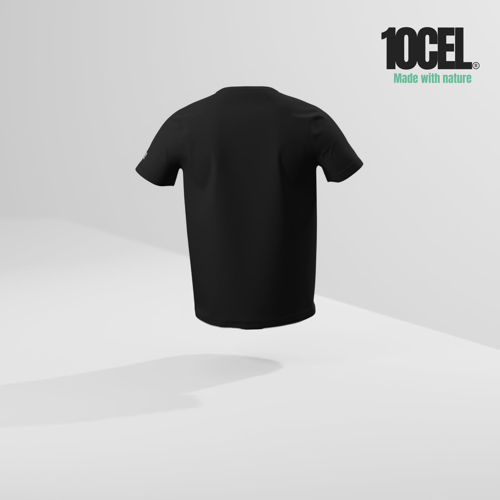 10CEL Ronde Hals T-Shirt Black - (Pack of 2)