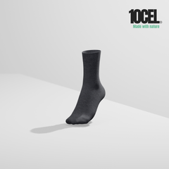 10CEL Plain Sokken Dark Grey - (Pack of 6)