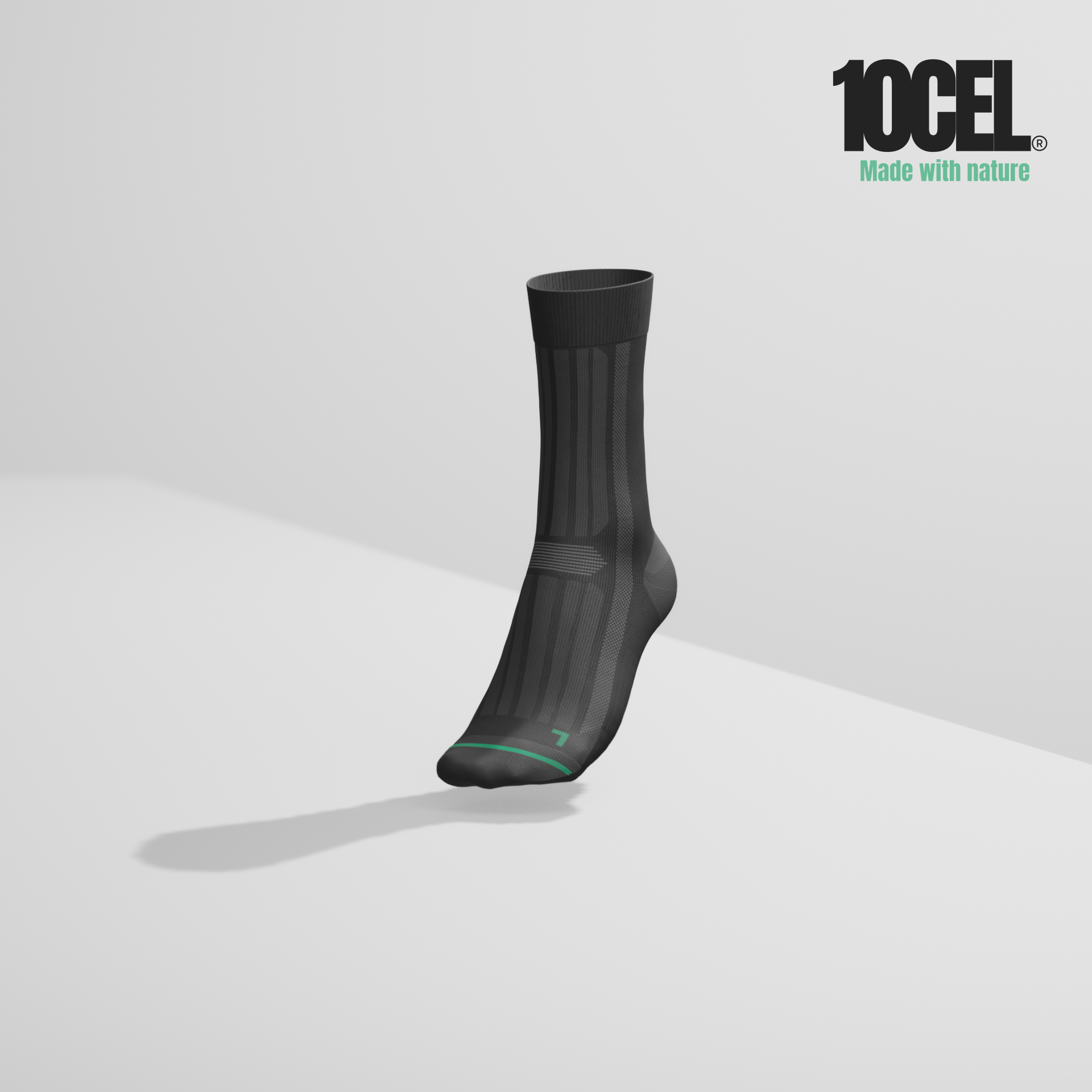 10CEL Work Socks Black