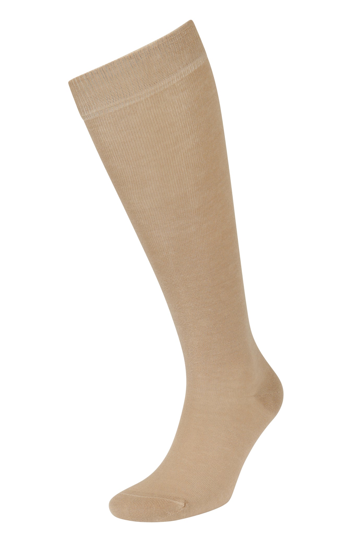 10CEL Kniekousen Beige - (Pack of 3)