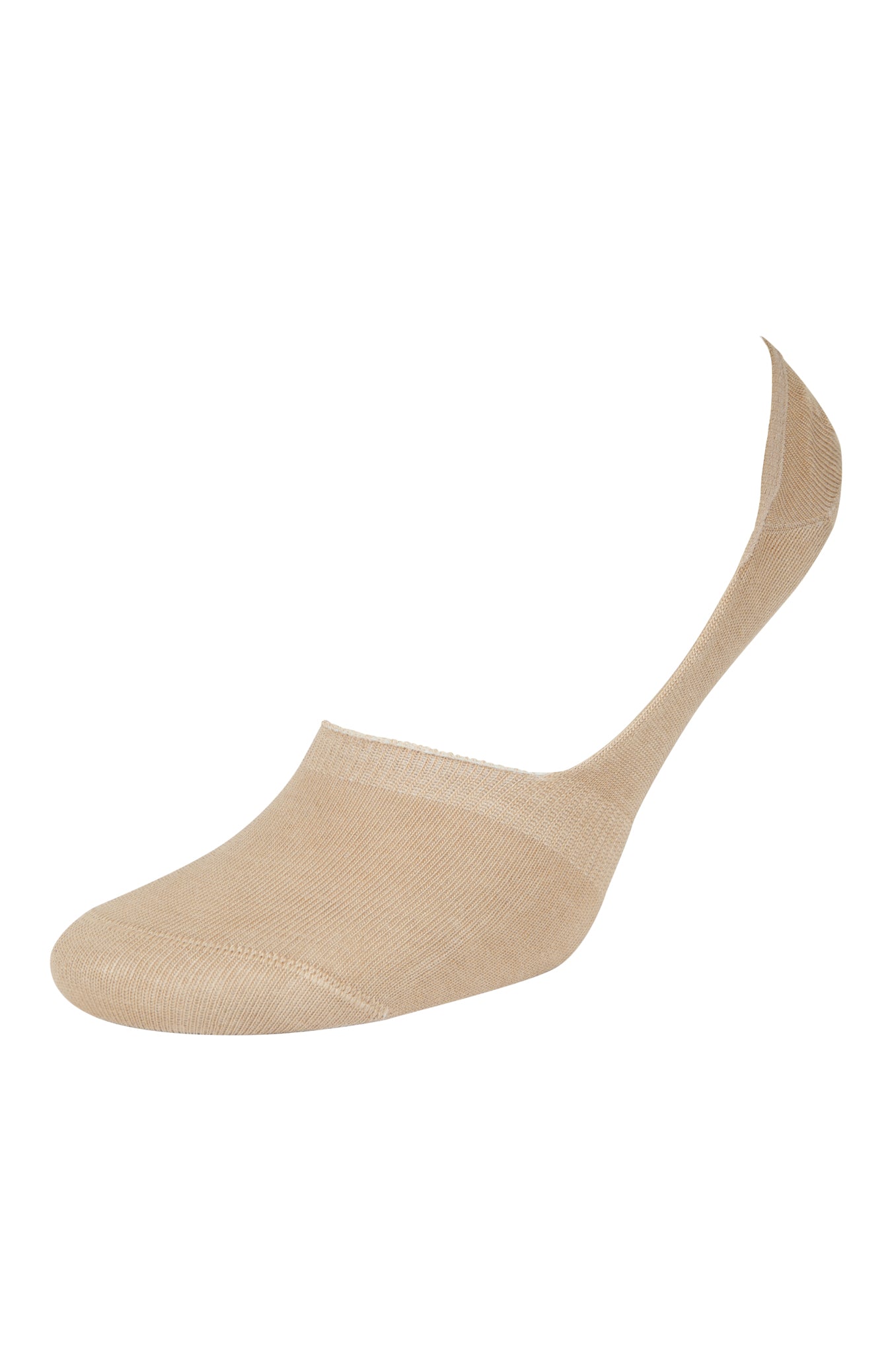 10CEL Invisible Footies Beige - (Pack of 2)