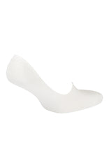 10CEL Invisible Footies White - (Pack of 2)