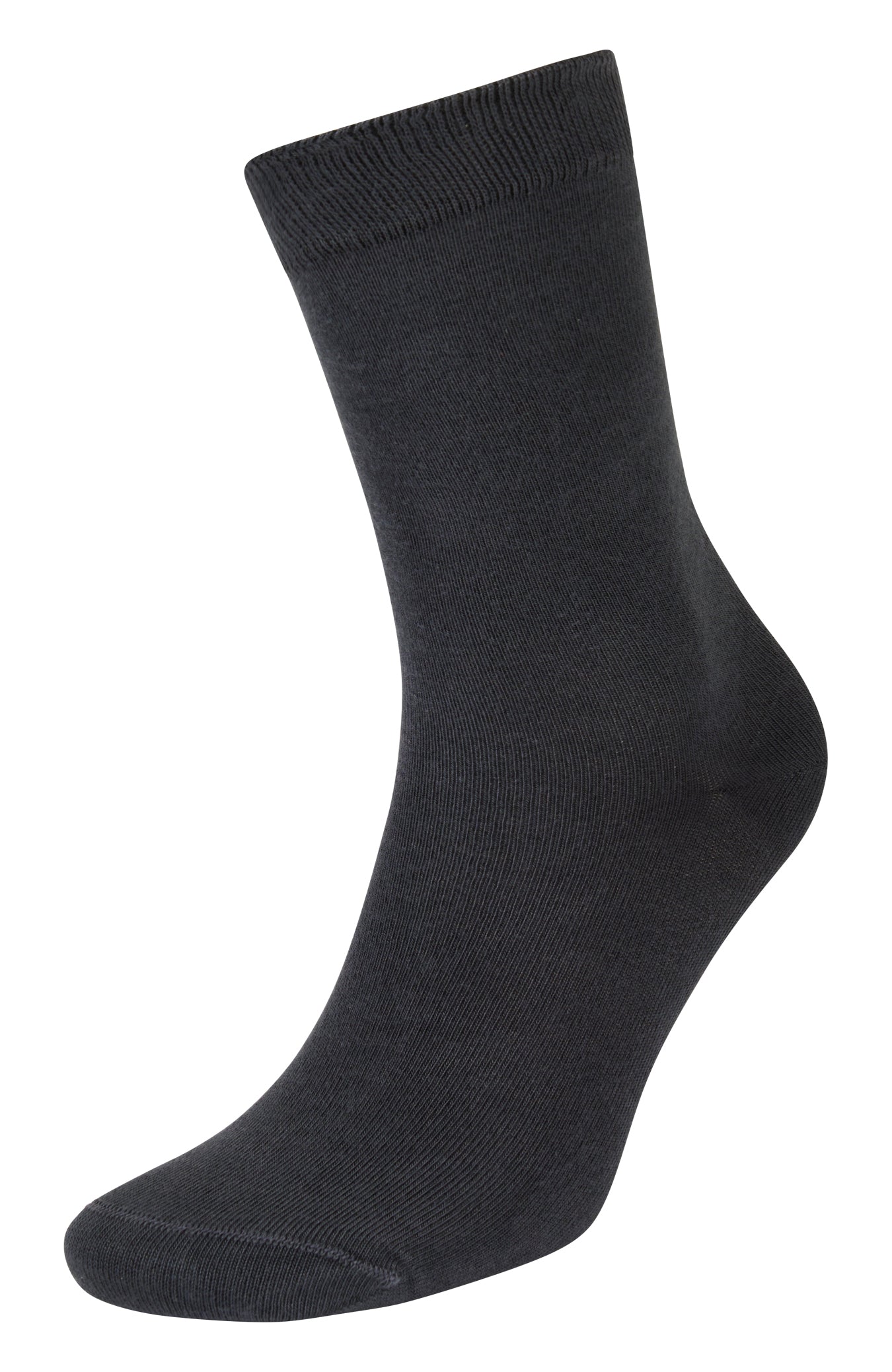 10CEL Plain Sokken Dark Grey - (Pack of 6)
