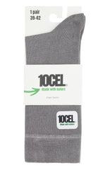 10CEL Plain Sokken Light Grey
