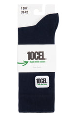 10CEL Plain Sokken Navy