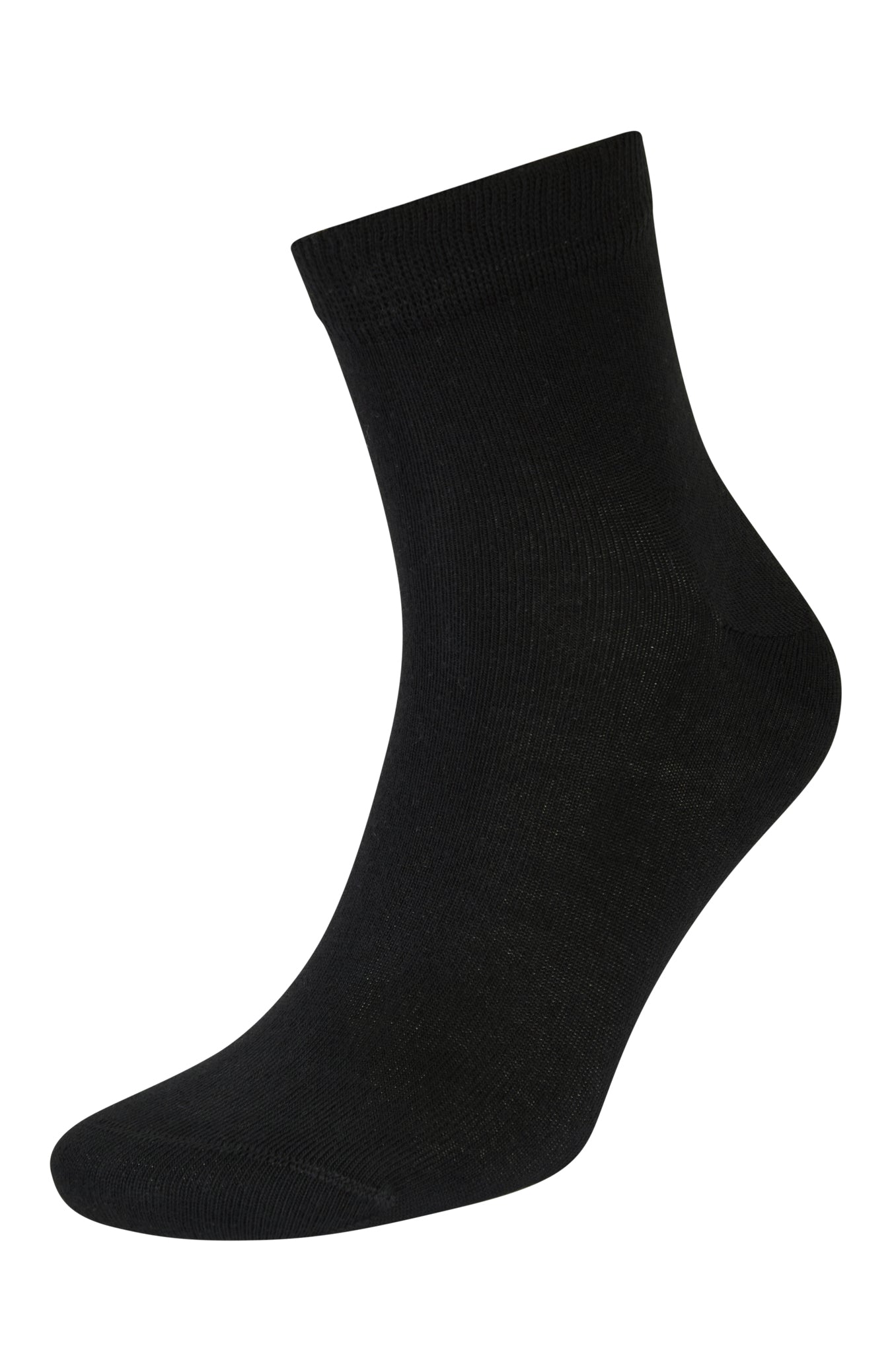 10CEL Quarter Socks Black - (Pack of 2)