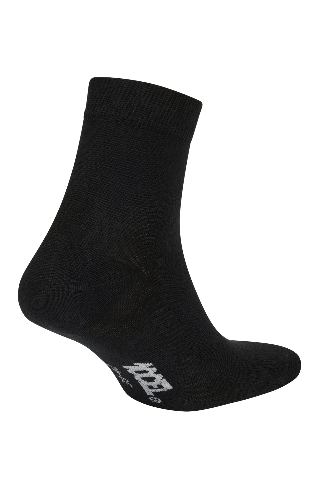 10CEL Quarter Socks Black - (Pack of 2)