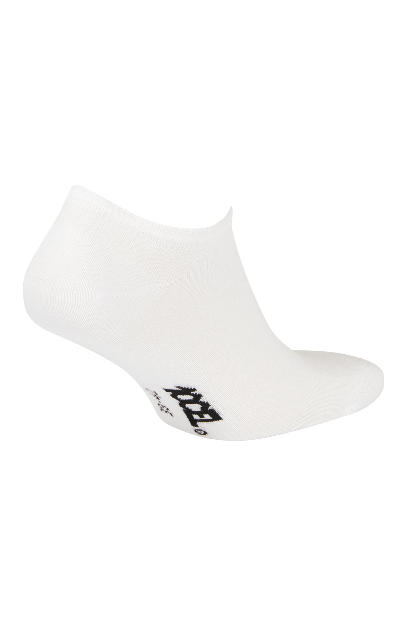 10CEL Short Socks White - (Pack of 2)