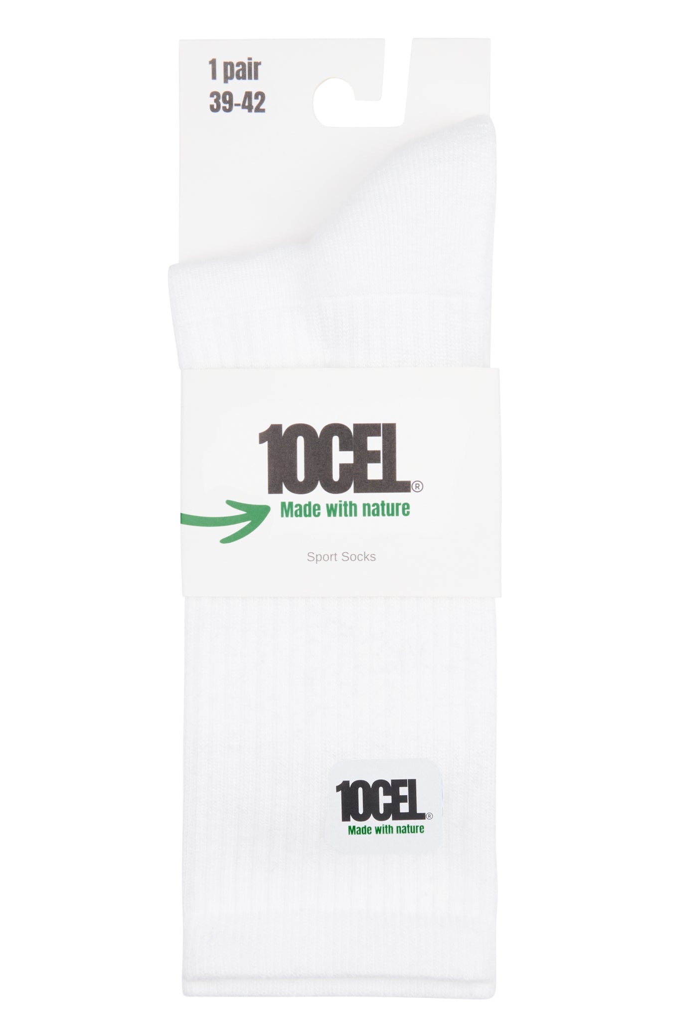 10CEL Sport Sokken White