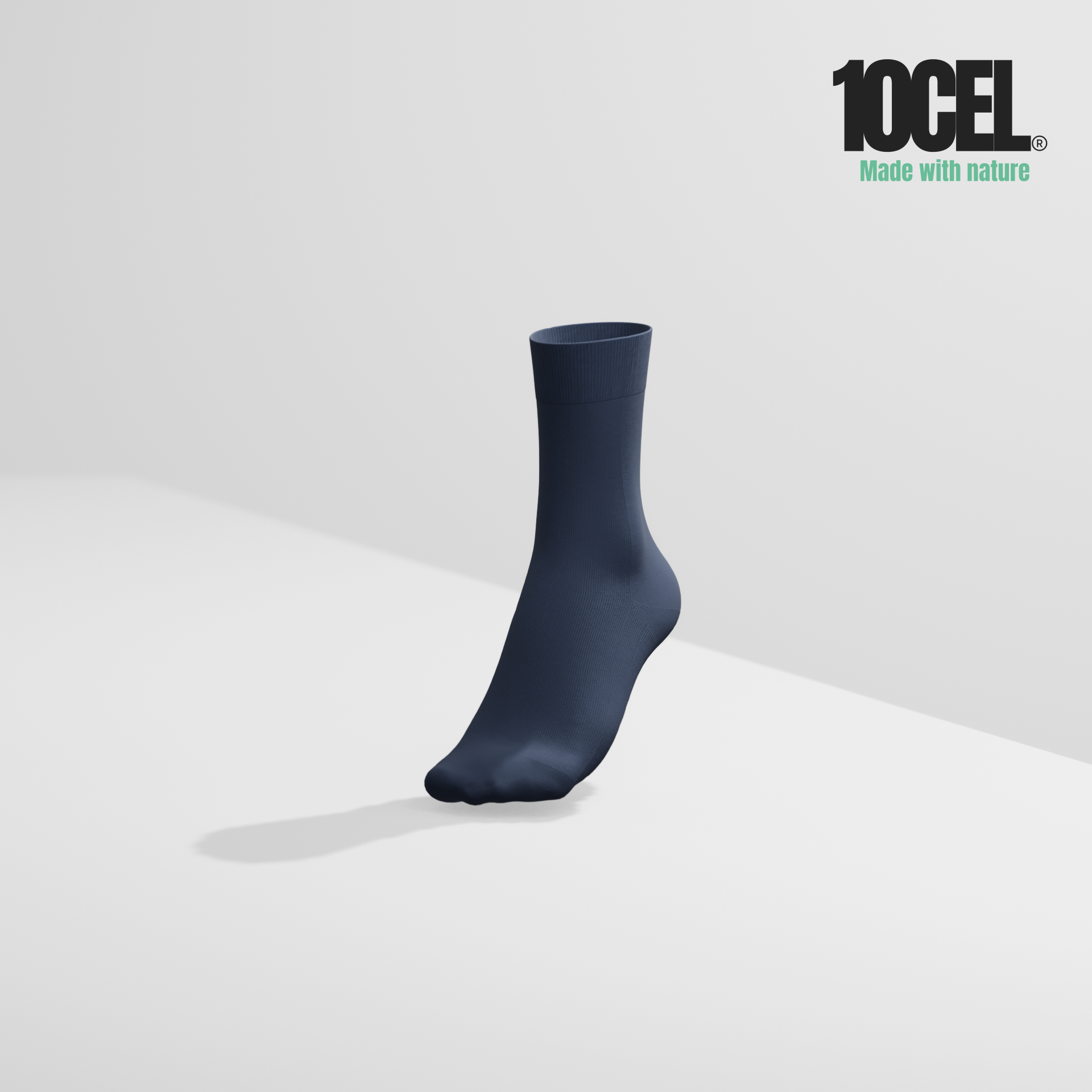 10CEL Plain Sokken Jeans